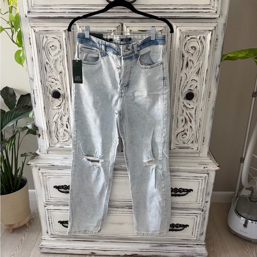 Wild Fable Light Blue Ripped Boyfriend Jeans